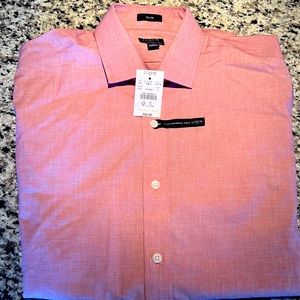J. Crew - Salmon colored button down.